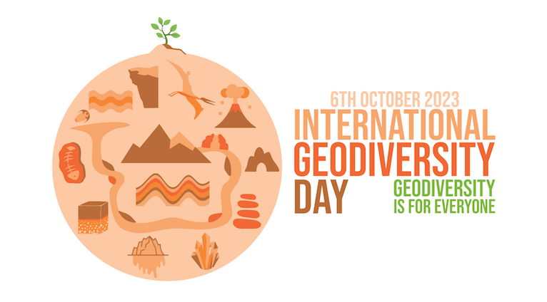 International Geodiversity Day 2023 Theme: Geodiveristy is for everyone.